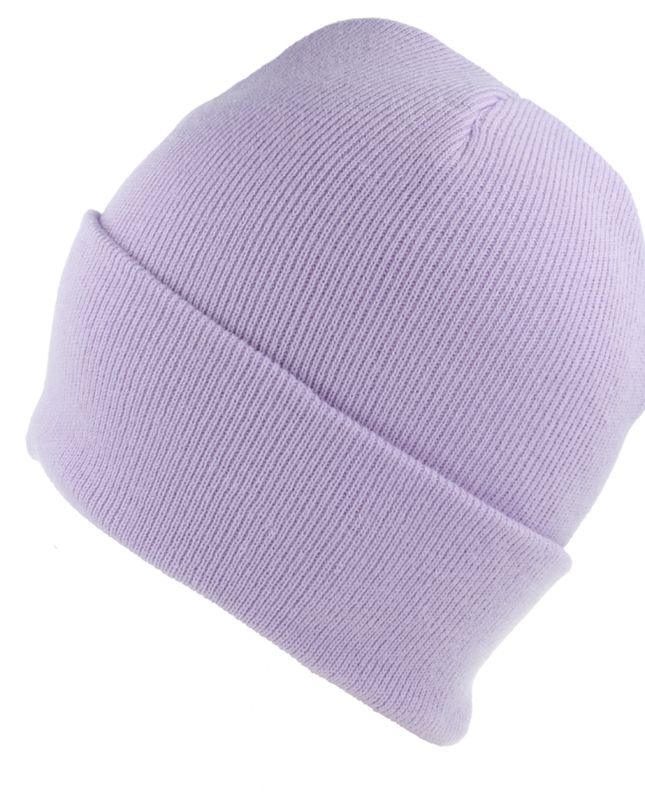 Plain Cotton Knitted Beanie Hat - Woolly Hat