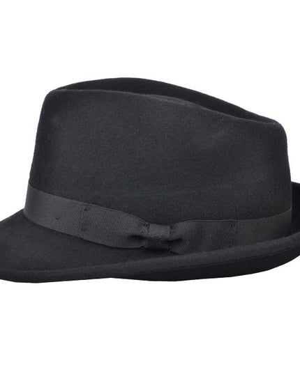 Men Wool Felt Trilby Hat