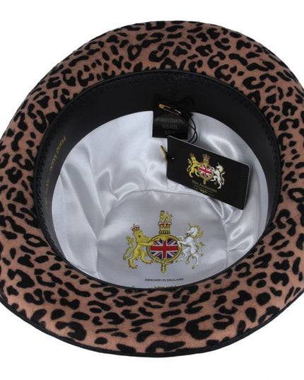Derby Bowler Hat 100% Wool Felt With Satin Lined