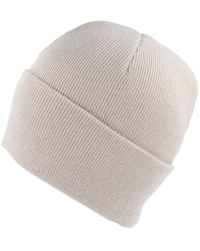 Plain Cotton Knitted Beanie Hat - Woolly Hat