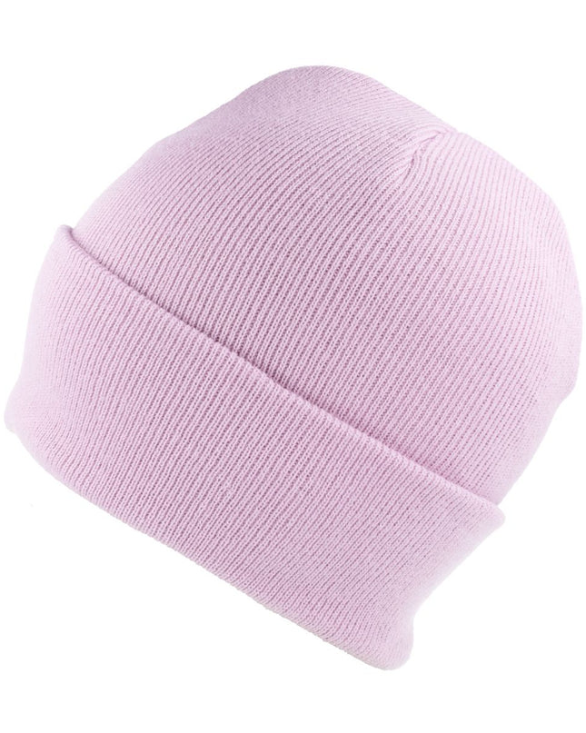 Plain Cotton Knitted Beanie Hat - Woolly Hat