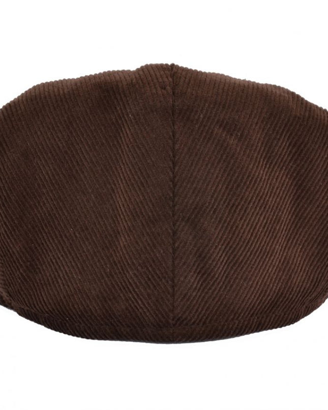 Men Corduroy Flat Cap - Gatsby Cap