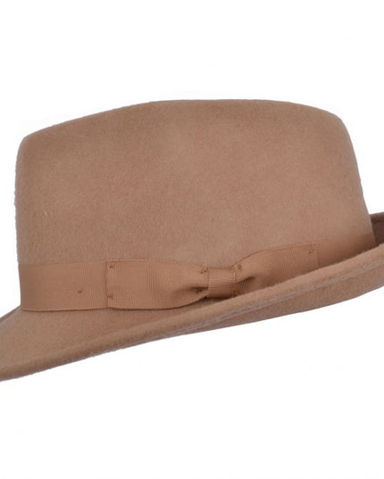 Men Wool Felt Trilby Hat