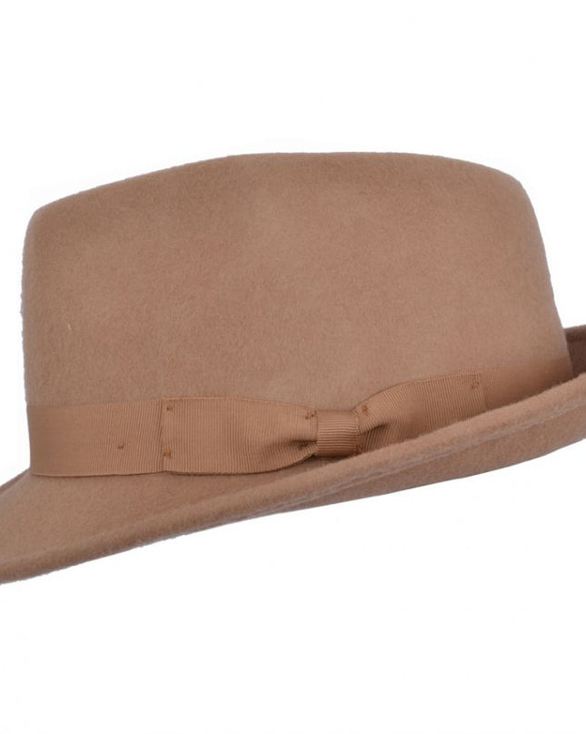 Men Wool Felt Trilby Hat