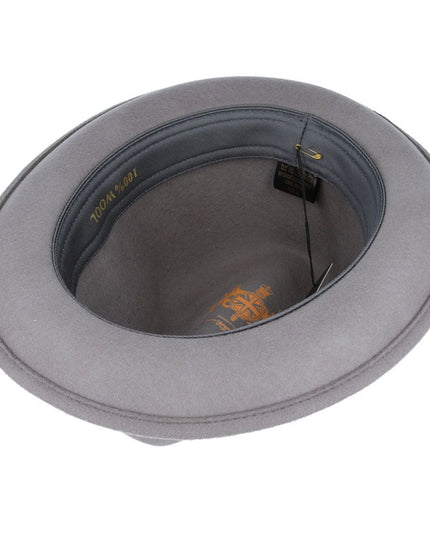 Men C-Crown Wool Trilby Hat