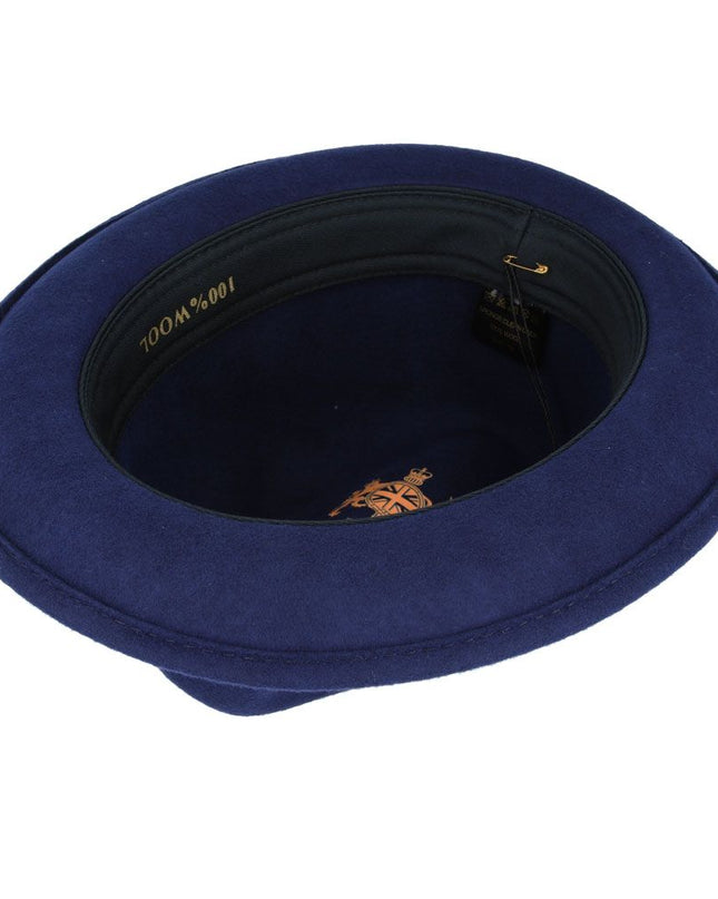 Men C-Crown Wool Trilby Hat