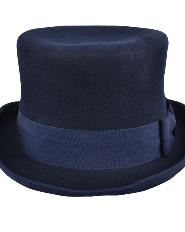 Crushable Soft Top Hat 100% Wool Felt Topper Dressage Hat