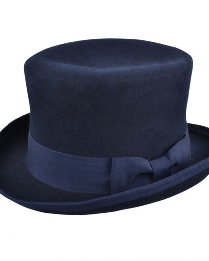 Crushable Soft Top Hat 100% Wool Felt Topper Dressage Hat