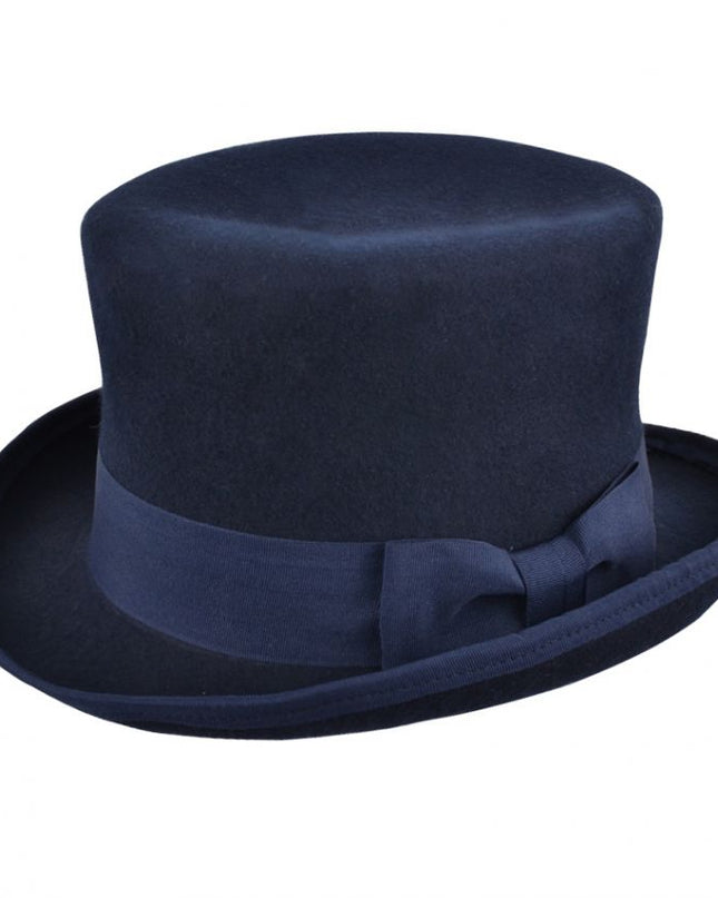 Crushable Soft Top Hat 100% Wool Felt Topper Dressage Hat
