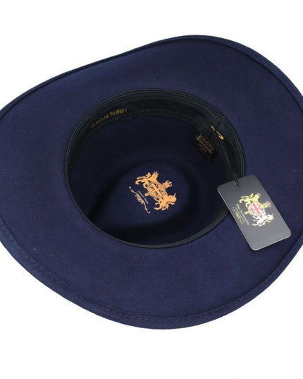 Western Cowboy Hat Crushable 100% Wool Felt Cowboy Hat