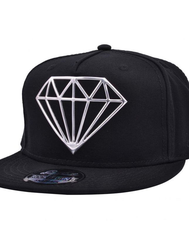 Carbon212 Diamond Logo Hotpress Snapback Cap