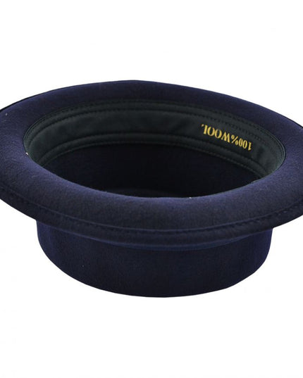 Wool Felt Pork Pie Hat Crushable