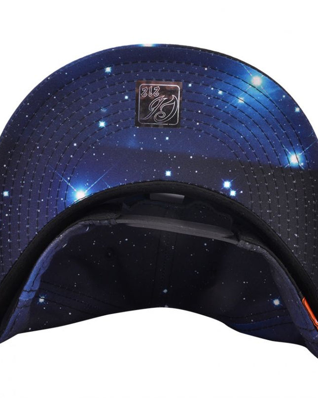 Carbon212 Galaxy Print Snapback Cap Space Adventure