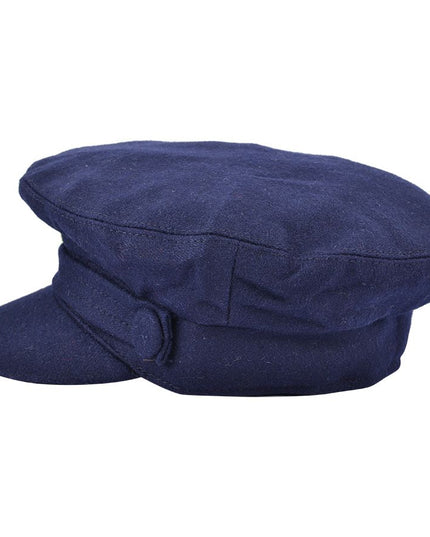 Wool Felt Breton Hat Fisherman Fiddler Captain's Cap