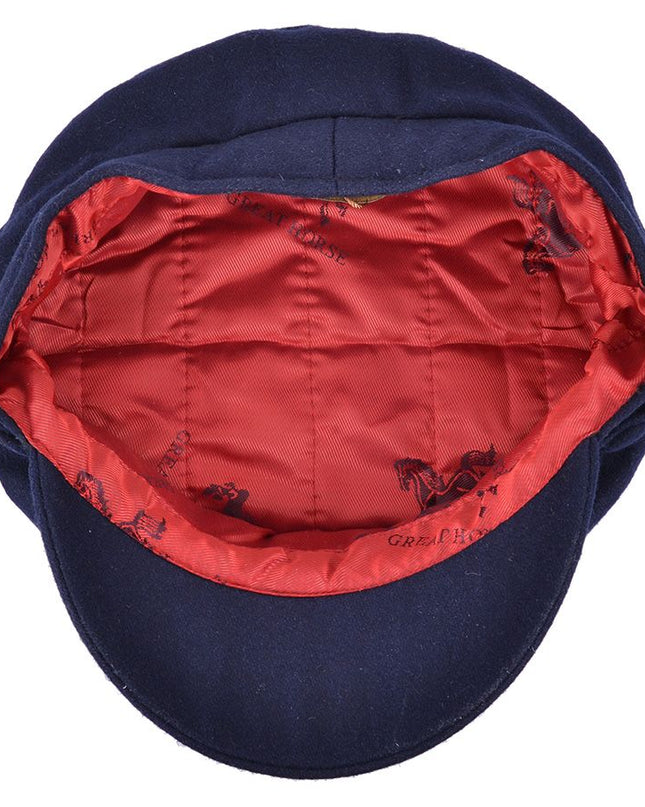 Wool Felt Breton Hat Fisherman Fiddler Captain's Cap