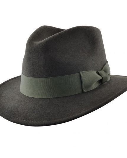 Indiana Jones Fedora Hat Crushable Wool Felt Fedora Hat