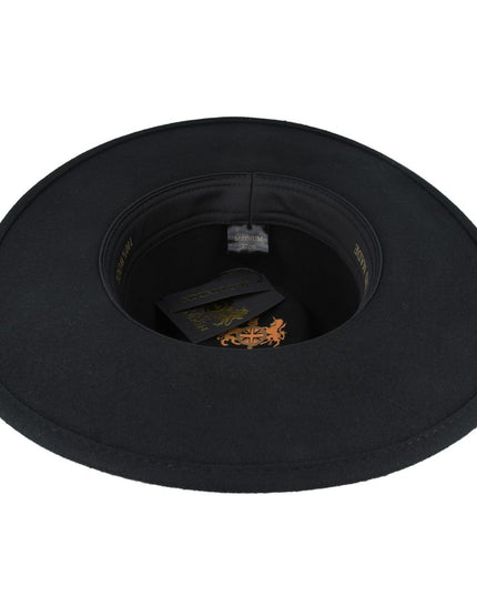 Wide Brim Fedora Hat Crushable Wool Felt