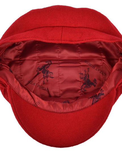 Wool Felt Breton Hat Fisherman Fiddler Captain's Cap