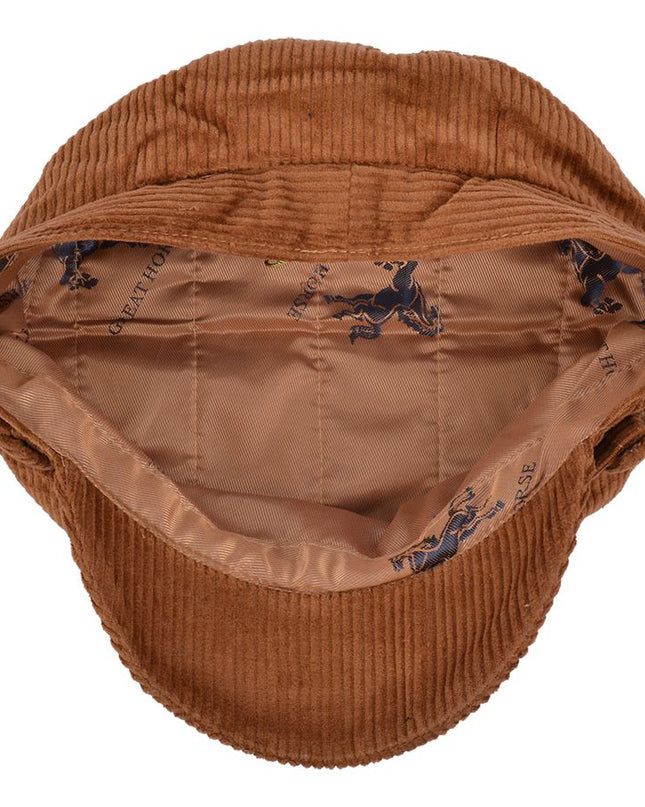 Fiddler Cap Corduroy Breton Greek Sailor Captain Hat