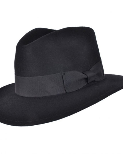Indiana Jones Fedora Hat Crushable Wool Felt Fedora Hat
