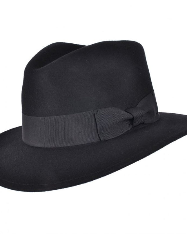 Indiana Jones Fedora Hat Crushable Wool Felt Fedora Hat