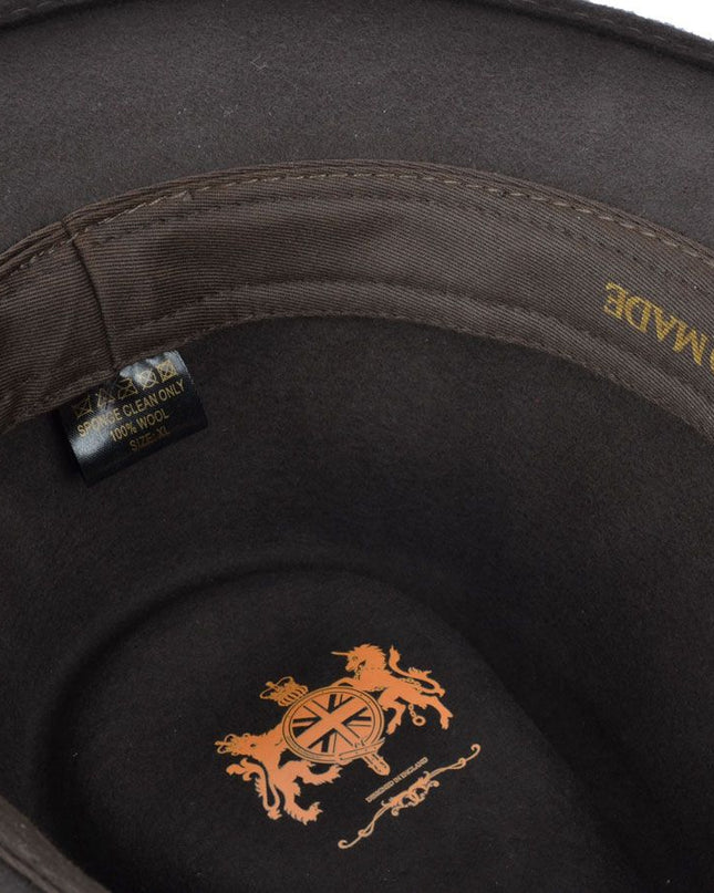 Indiana Jones Fedora Hat Crushable Wool Felt Fedora Hat