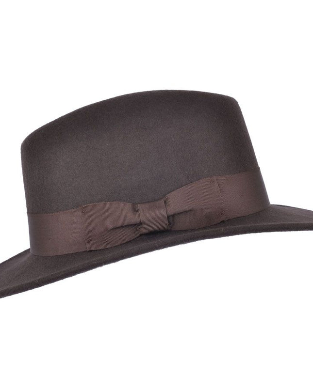 Indiana Jones Fedora Hat Crushable Wool Felt Fedora Hat