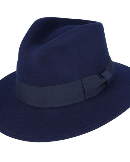 Indiana Jones Fedora Hat Crushable Wool Felt Fedora Hat