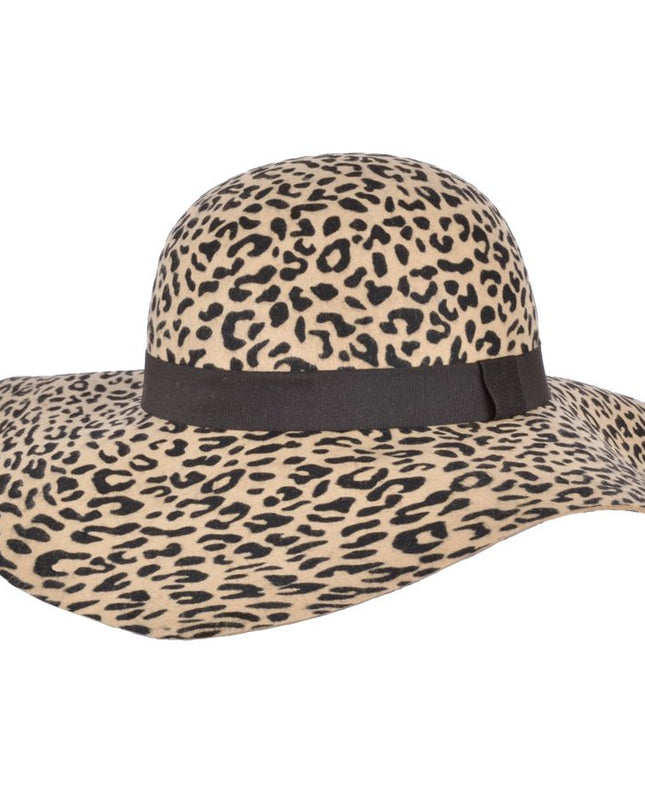 Women Floppy Hat 100% Wool Crushable Wide Brim Cloche Hat