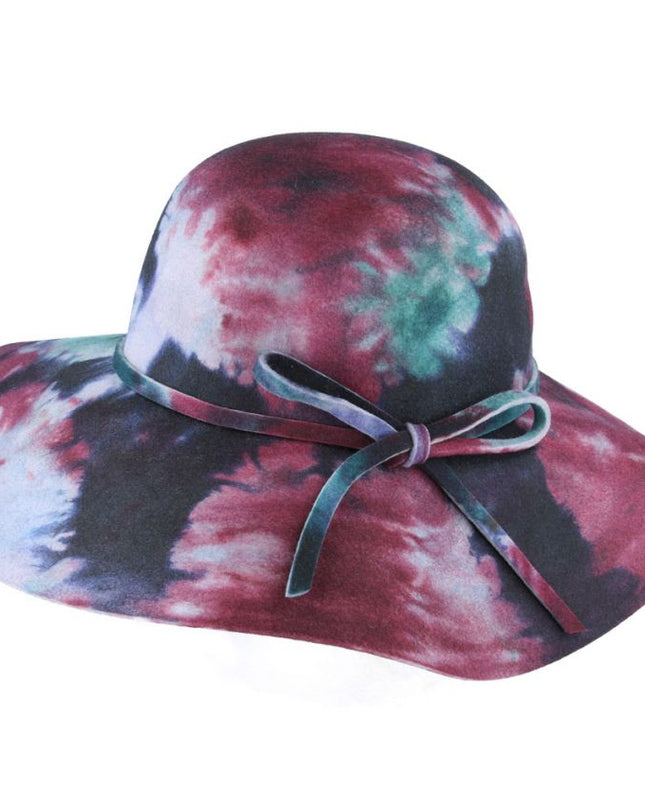 Women Floppy Hat 100% Wool Crushable Wide Brim Cloche Hat