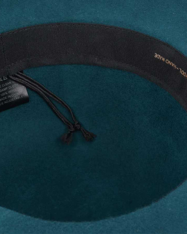 Women Floppy Hat 100% Wool Crushable Wide Brim Cloche Hat