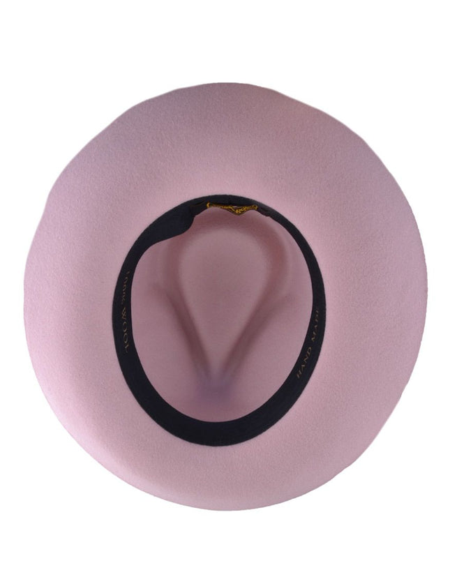 Gladwin Bond Grace Stiff Brim Wool Fedora Hat