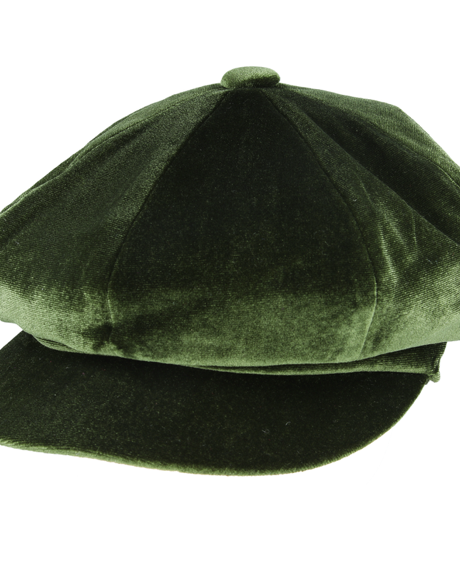 Ladies Fashion Velvet Baker Boy Hat