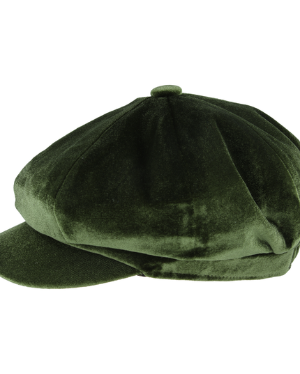 Ladies Fashion Velvet Baker Boy Hat