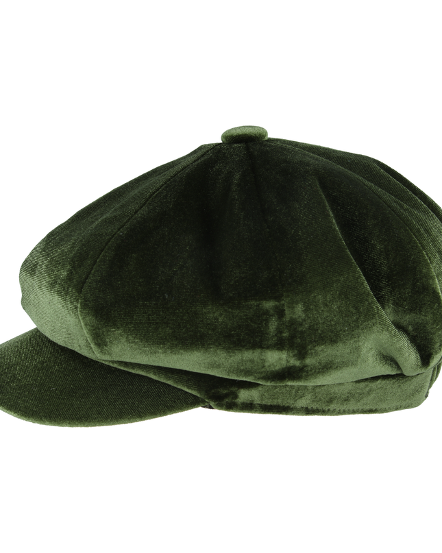 Ladies Fashion Velvet Baker Boy Hat