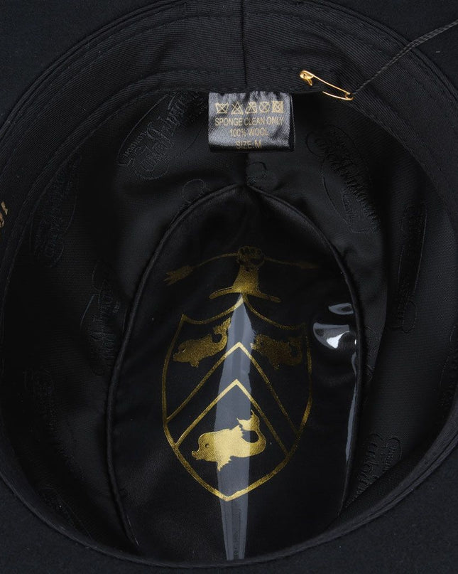 The Homburg Hat 100% Wool Winston Churchill Style