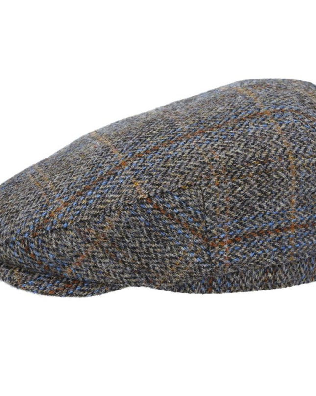Harris Tweed Flat Cap 100% Pure Scottish Wool
