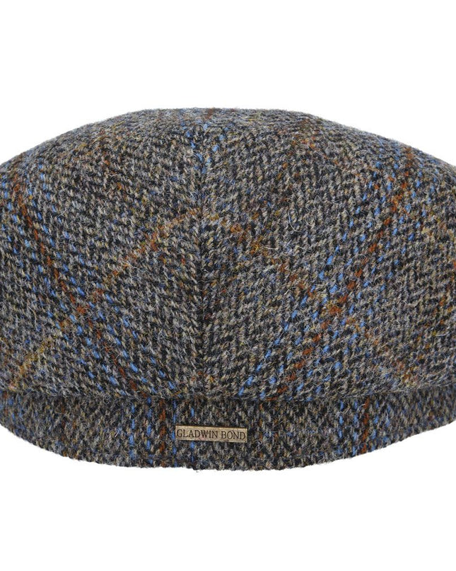 Harris Tweed Flat Cap 100% Pure Scottish Wool