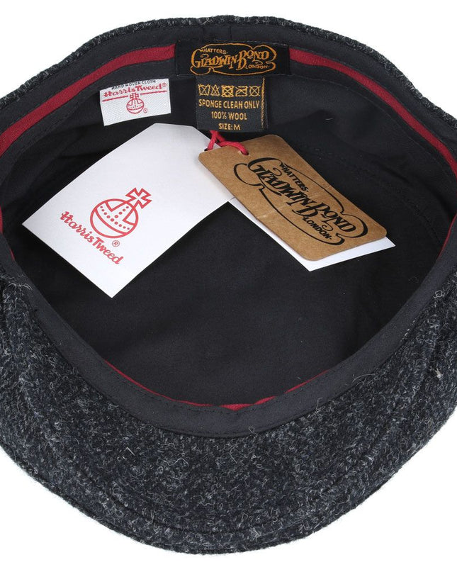 Harris Tweed Flat Cap 100% Pure Scottish Wool