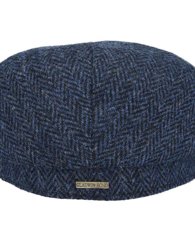 Harris Tweed Flat Cap 100% Pure Scottish Wool