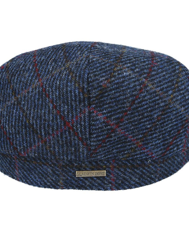 Harris Tweed Flat Cap 100% Pure Scottish Wool