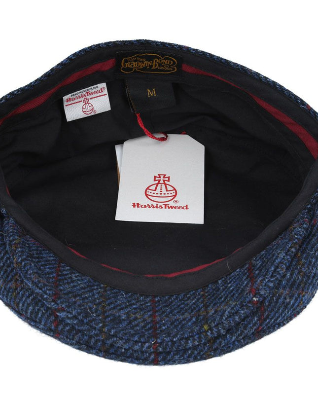 Harris Tweed Flat Cap 100% Pure Scottish Wool