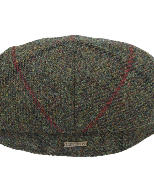 Harris Tweed Flat Cap 100% Pure Scottish Wool