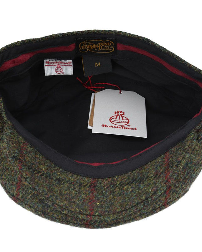 Harris Tweed Flat Cap 100% Pure Scottish Wool