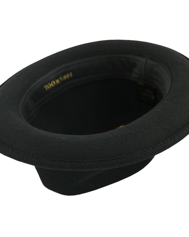Men C-Crown Wool Trilby Hat