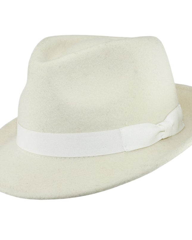 Men Wool Felt Trilby Hat