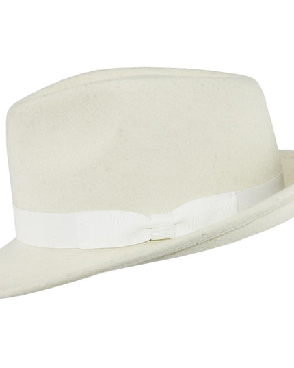 Men Wool Felt Trilby Hat