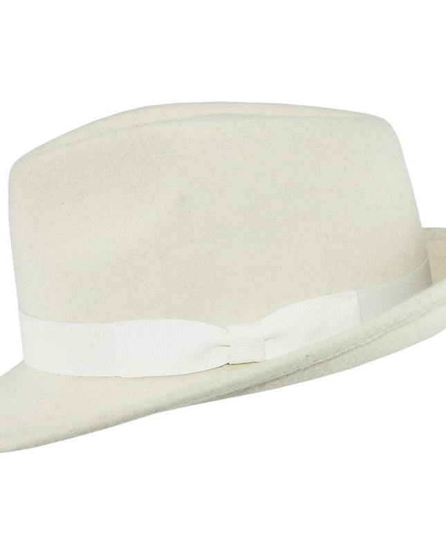 Men Wool Felt Trilby Hat