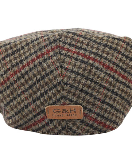 G&H Vintage Tweed Flat Cap
