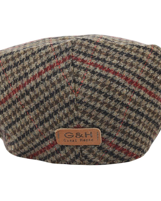 G&H Vintage Tweed Flat Cap